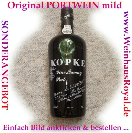 original PORTWEIN, mild 0,75l aus Portugal